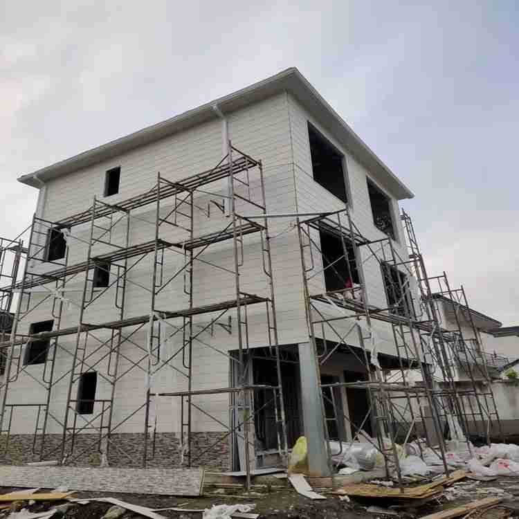 西安EPS模塊建房施工，高陵EPS模塊別墅重建，EPS模塊建大棚原始圖片2
