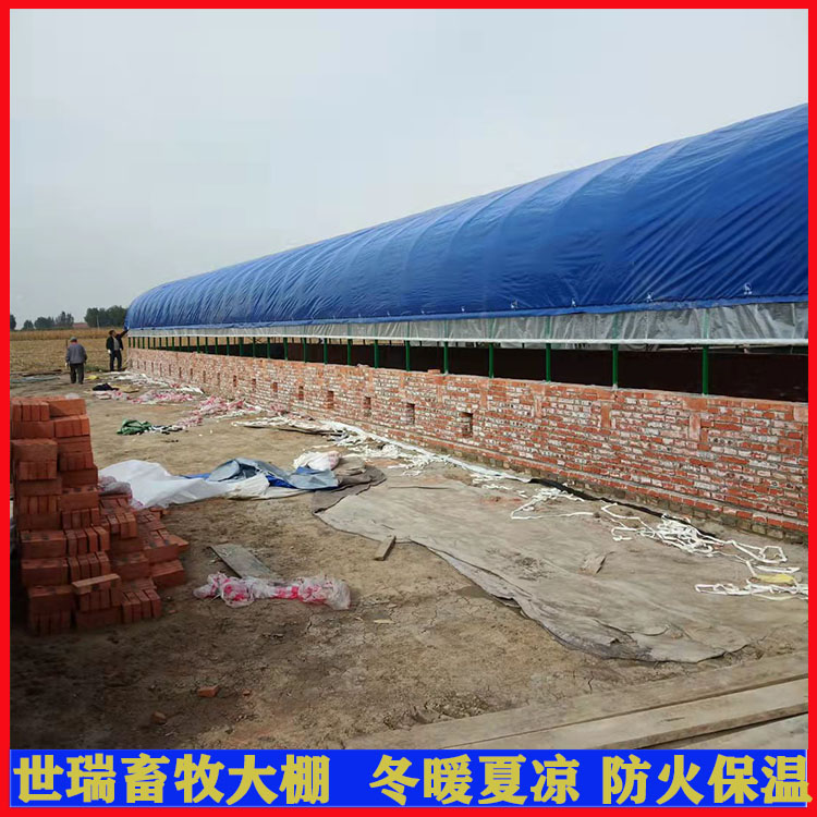 建設養鴨大棚 肉鴨保溫大棚搭建 鴨舍大棚施工安裝原始圖片3