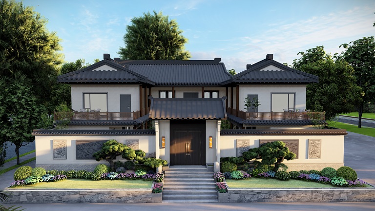 EPS模塊建房施工步驟，農(nóng)村自建別墅設(shè)計(jì)裝修 原始圖片2