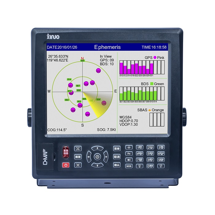 GN150-12船用GPS导航仪北斗和GPS双模