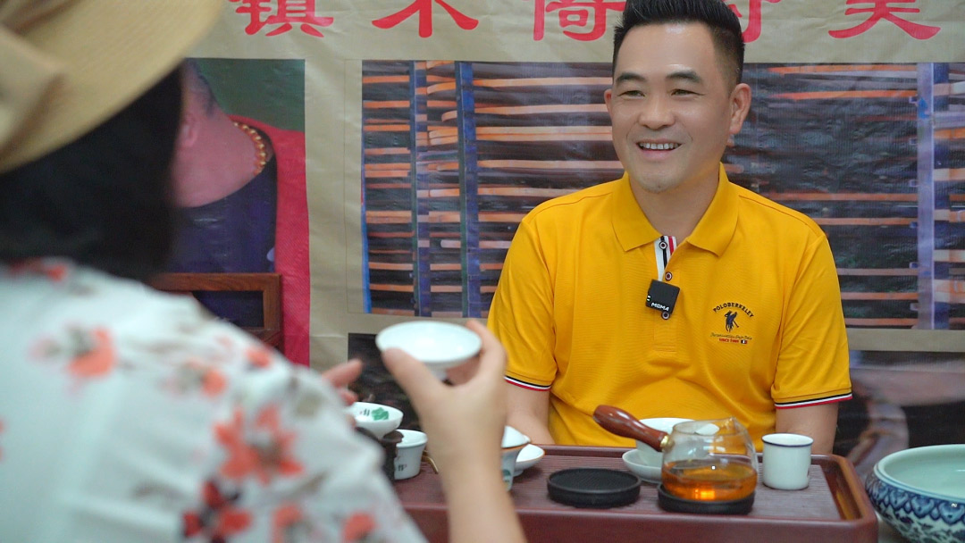 走進河北國際茶業博覽會|“公周芙蓉二三葉”講好六堡茶千年歷史故事