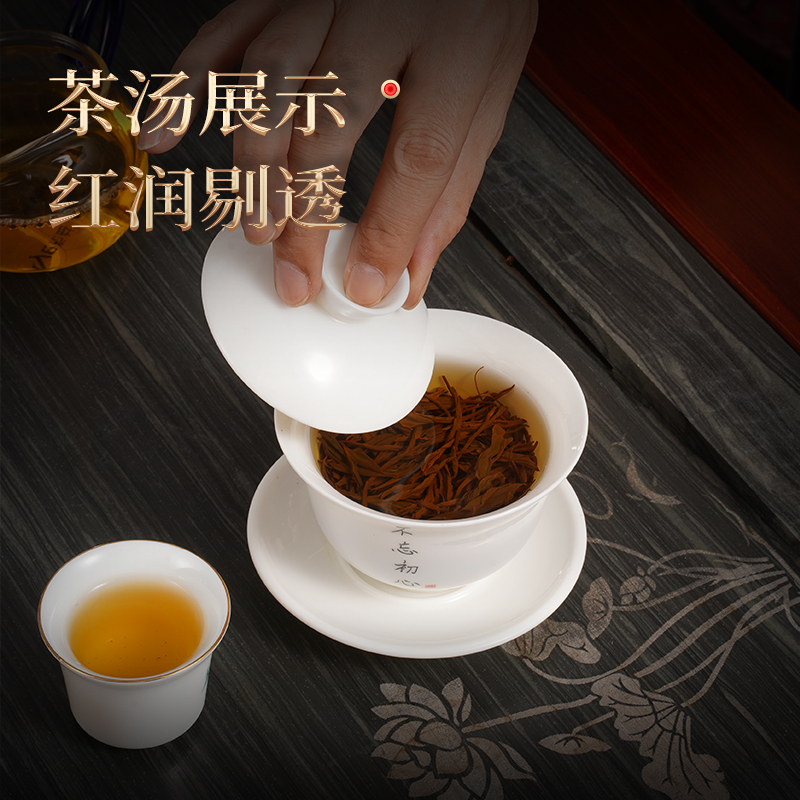 甘醇六堡茶500g 越陳越香 傳承古法 紅濃陳醇