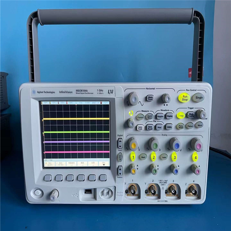 供應安捷倫Agilent MSO6104A混合信號示波器