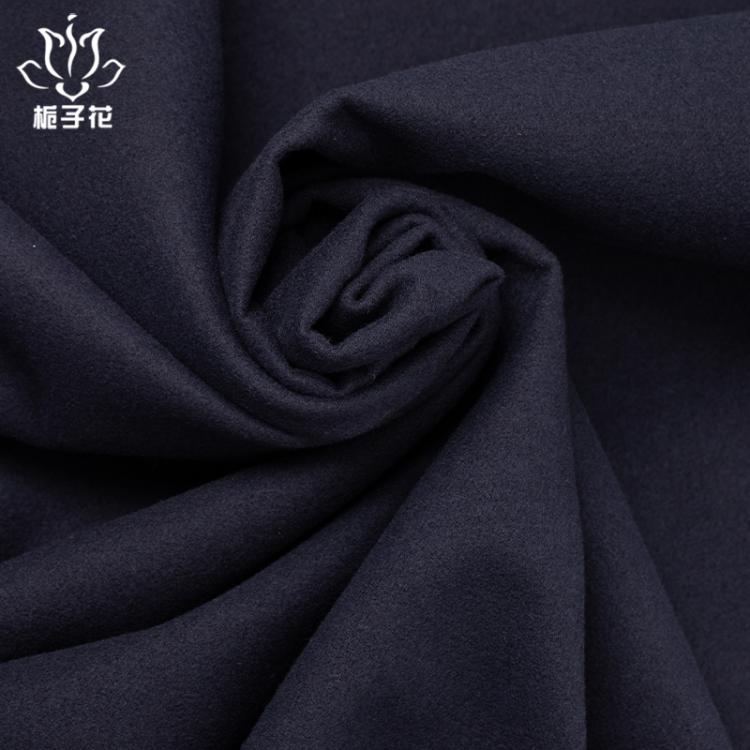 全滌tr粗紡雙面毛呢面料 呢子大衣布料tr毛呢面料原始圖片2