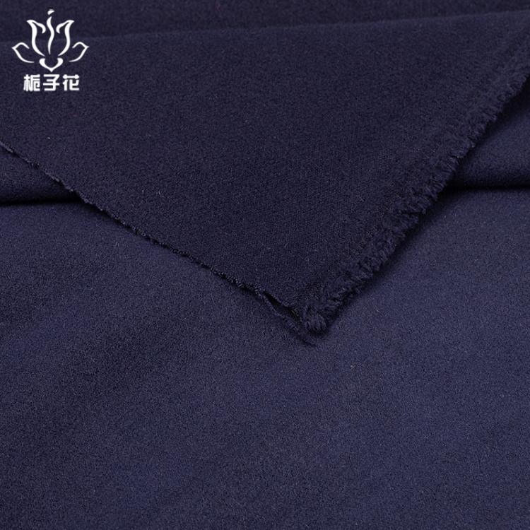 全滌tr粗紡雙面毛呢面料 呢子大衣布料tr毛呢面料原始圖片3