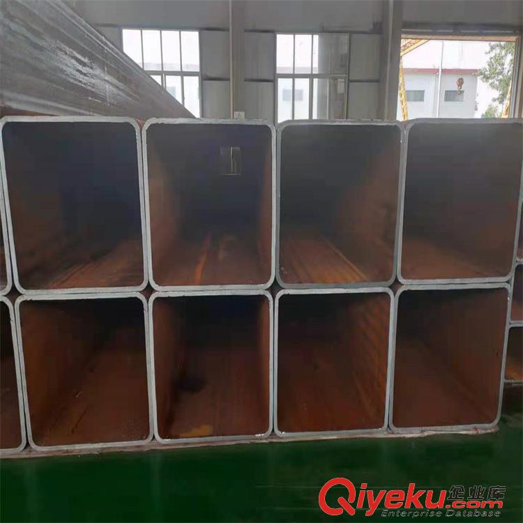 管壁厚度30mm方矩鋼管 彎形方管Q355B 埋弧焊45度矩形彎管原始圖片2