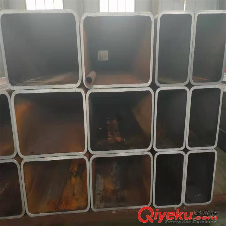 管壁厚度30mm方矩鋼管 彎形方管Q355B 埋弧焊45度矩形彎管原始圖片3