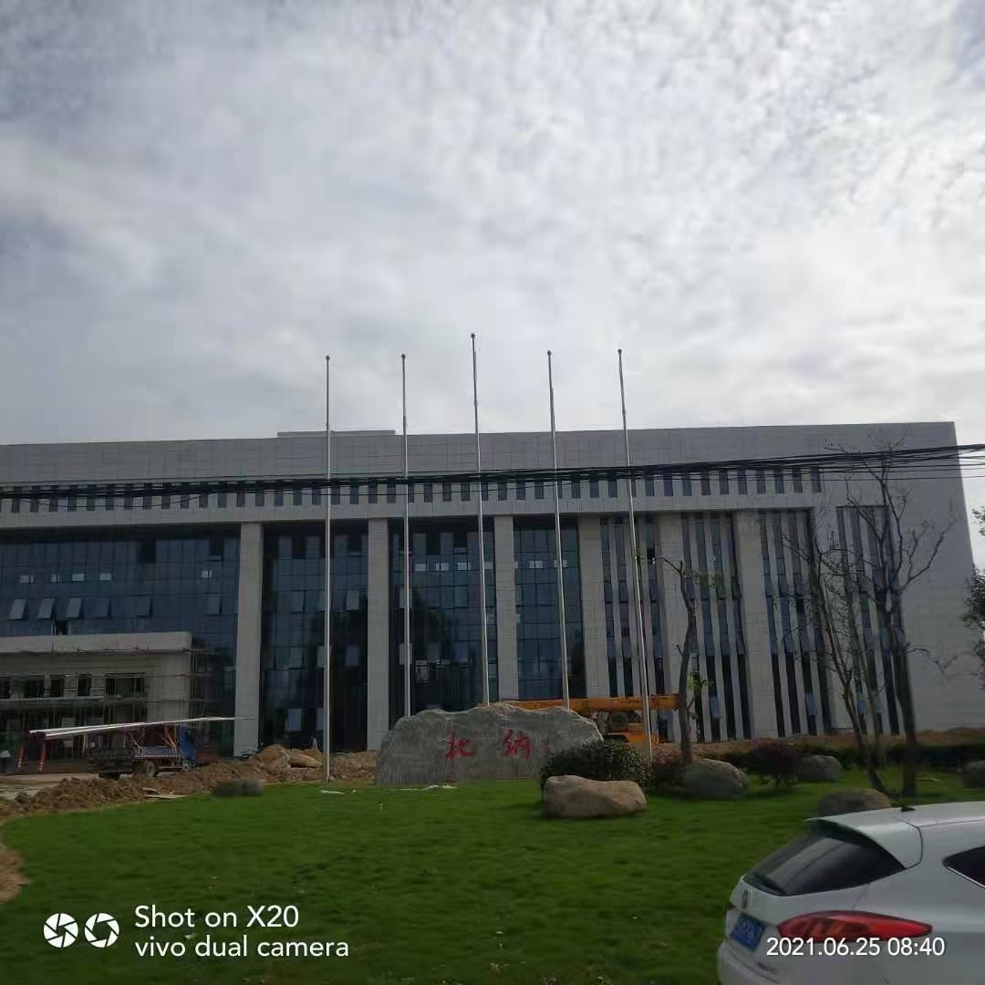 介休酒店旗桿電動(dòng)錐形旗桿晉中一體成型旗桿廠家