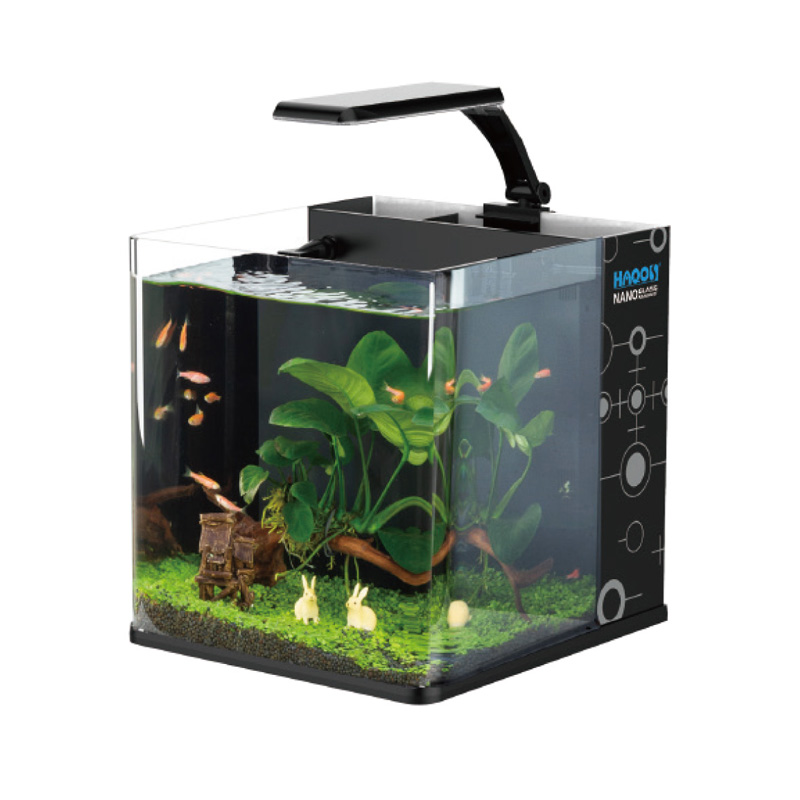 NANO TRAPEZIUM GLASS AQUARIUM KIT