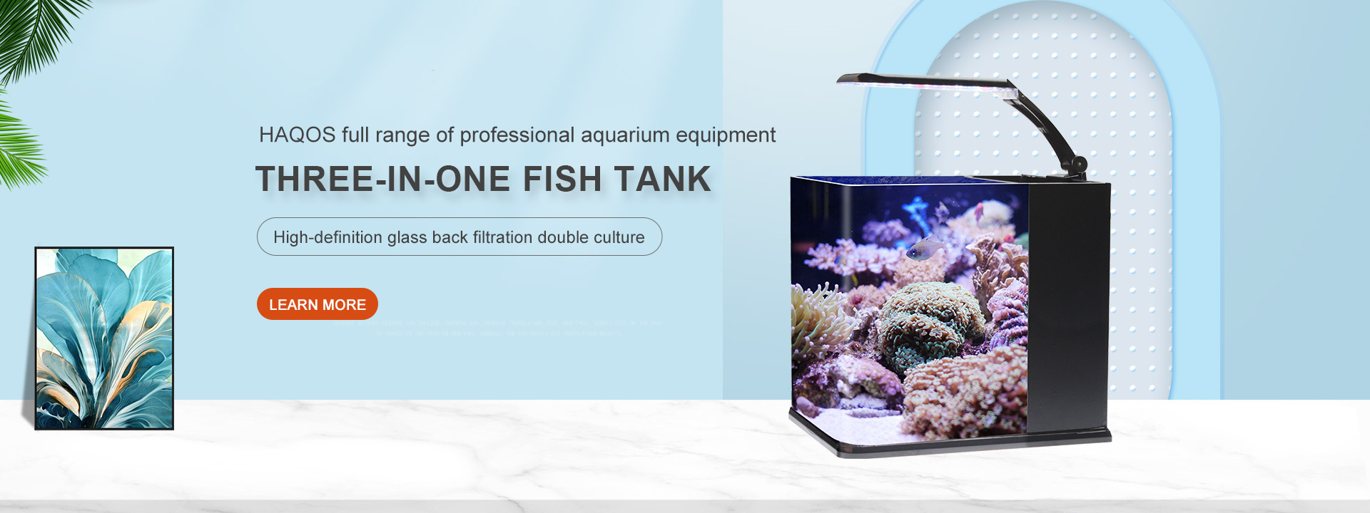 HAQOS full range of professional aquarium equipment