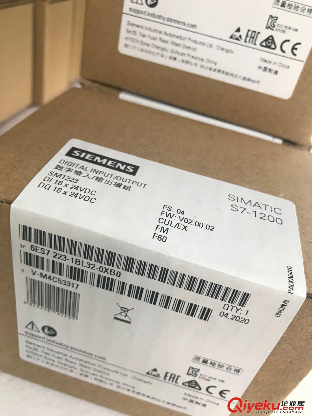 西門子SIMATIC S7-1200擴展模塊6ES7223-1BL32-0XB0原始圖片3