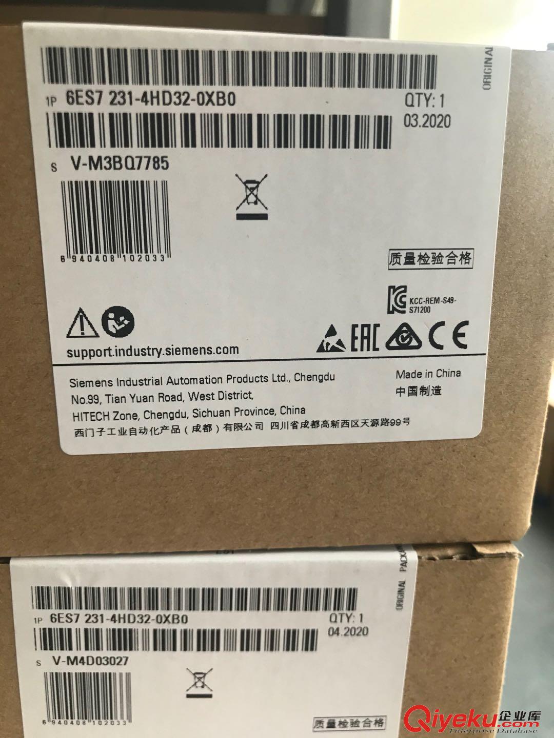 供應西門子S7-1200擴展模塊6ES7231-4HD32-0XB0原始圖片3
