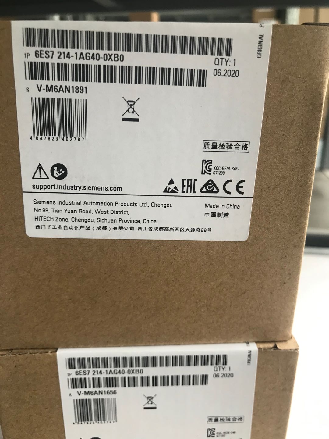 供應(yīng)西門子SIMATIC S7-1200緊湊型 CPU6ES7214-1AG40-0XB0