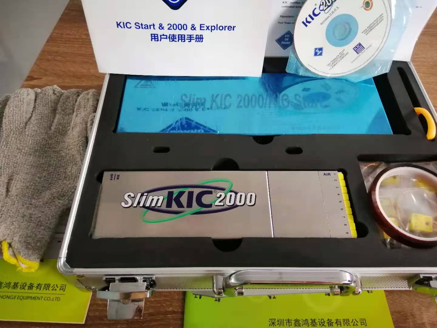 KIC2000爐溫測試儀高精度測溫儀SMT回流焊波峰焊爐溫測試儀器