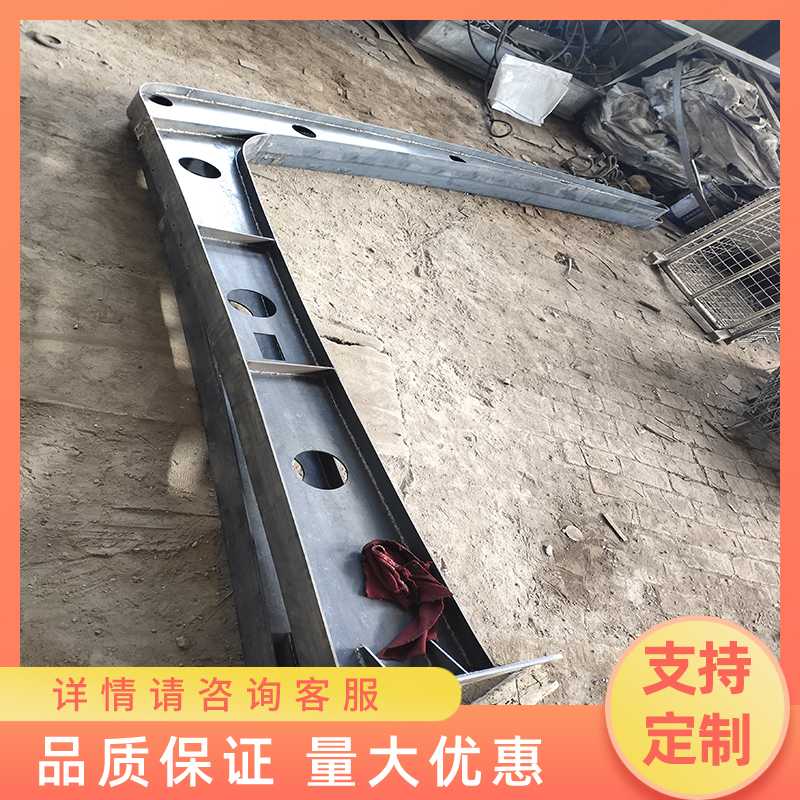 安裝停車(chē)遮陽(yáng)雨棚 加厚牛腿支架 H型廠房工程雨棚鋼梁