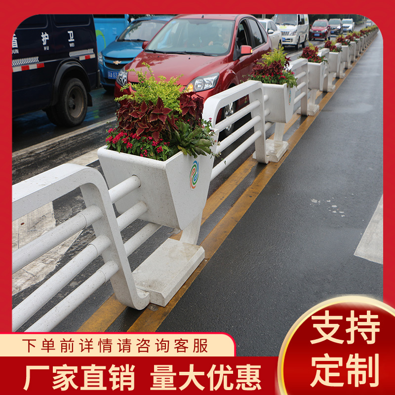 市政道路防眩交通護(hù)欄 熱鍍鋅高速公路圍欄