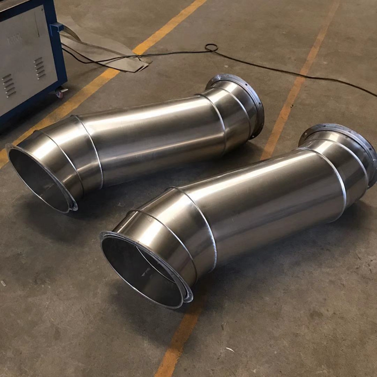 白鐵皮通風管道鍍鋅白鐵皮螺旋風管排風排煙管鍍鋅工業排氣管原始圖片2