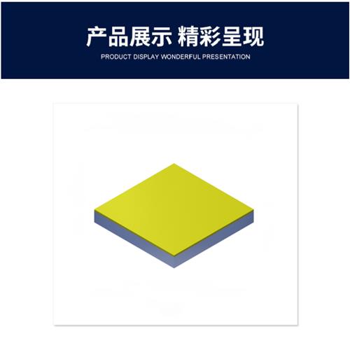 白激光透射荧光片 3X3MM蓝转白荧光片 投影灯星空灯手电筒荧光膜