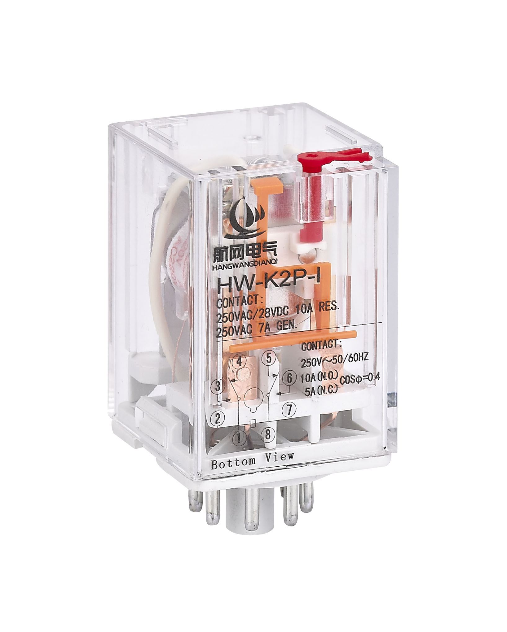 供應JTX-2C大功率電磁繼電器帶二極管DC24V原始圖片2