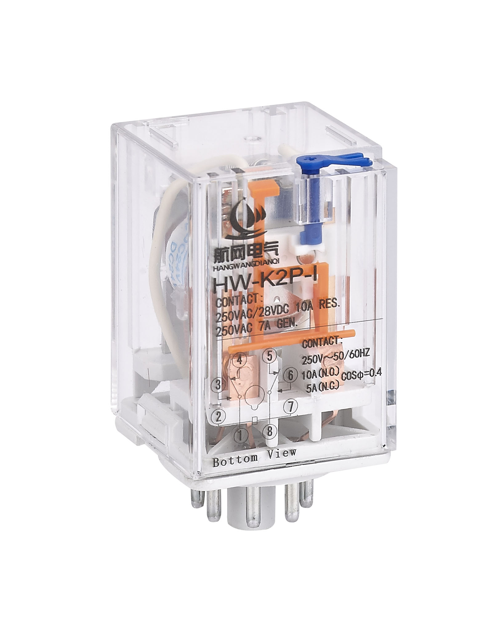 供應JTX-2C大功率電磁繼電器帶二極管DC24V原始圖片3