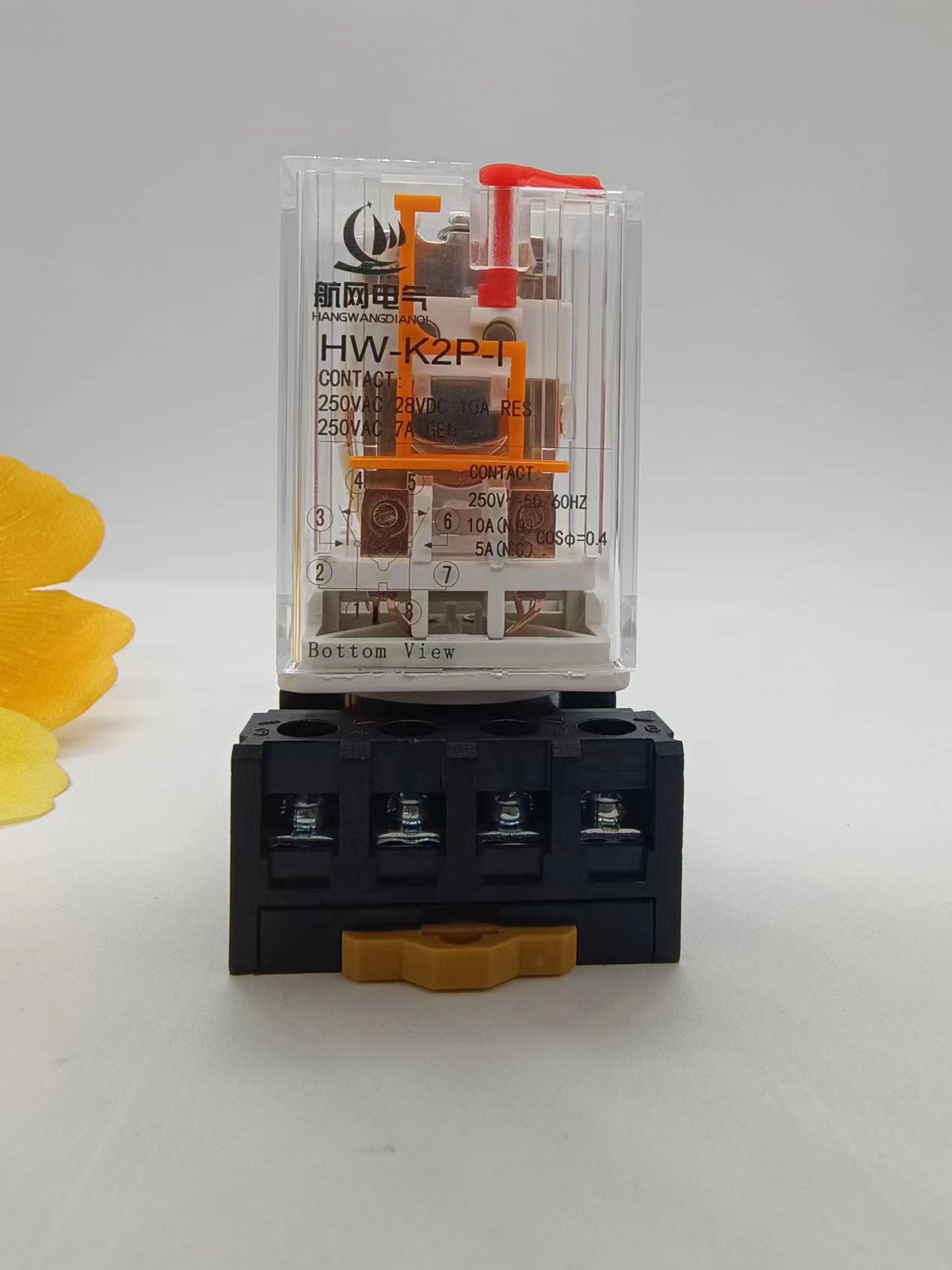 供應藝杰圓腳通用大功率繼電器JQX-10F原始圖片3