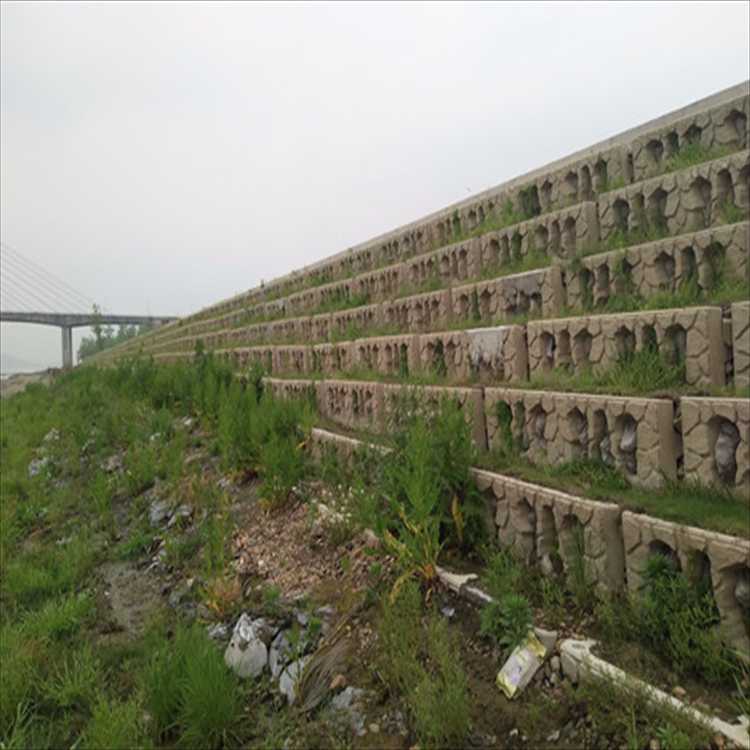 供應混凝土生態護坡 階梯式生態框 鐵銳建材美觀實用原始圖片2