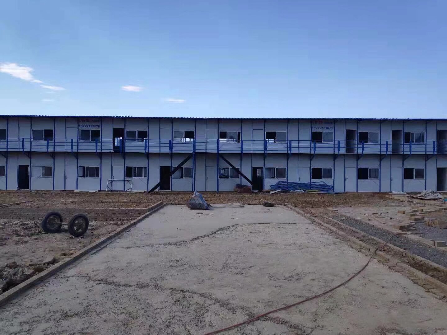 搭建尖草坪雙層彩鋼房防火活動房批發