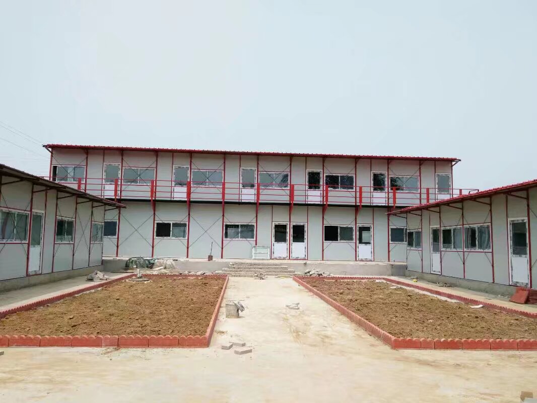 搭建尖草坪雙層彩鋼房防火活動房批發原始圖片3