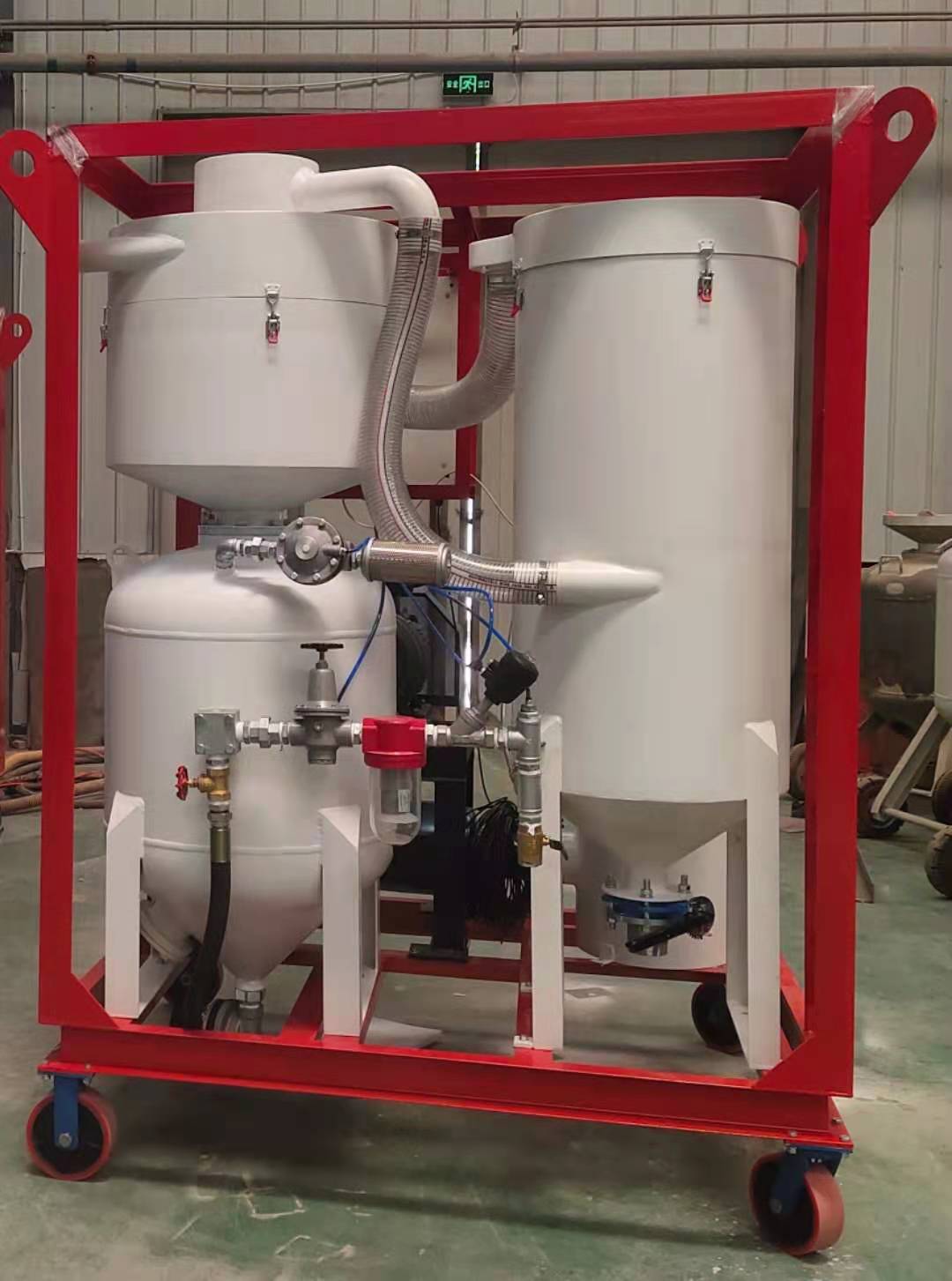 移動式除銹無塵噴砂機原始圖片2