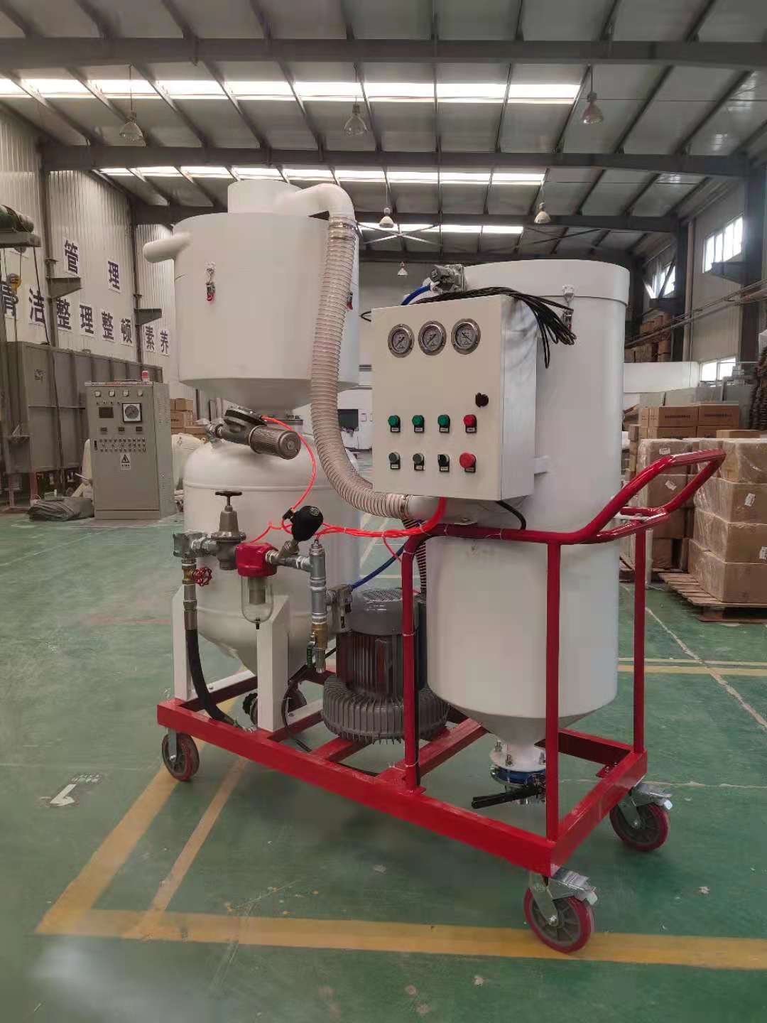 移動式除銹無塵噴砂機原始圖片3