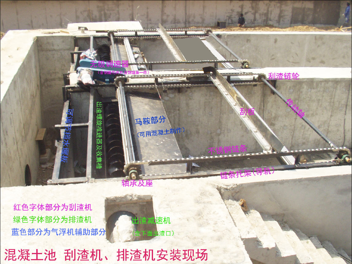 QTGZ刮渣刮油機(jī)（304不銹鋼鏈條）