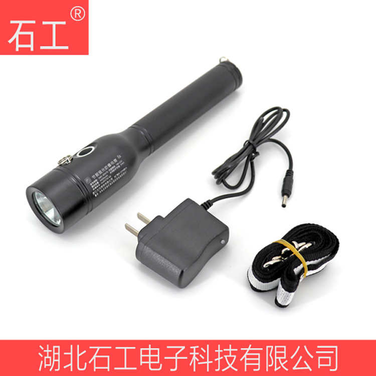 JW7210强光手电筒_LED节能强光巡检电筒|DC3.7V 2Ah