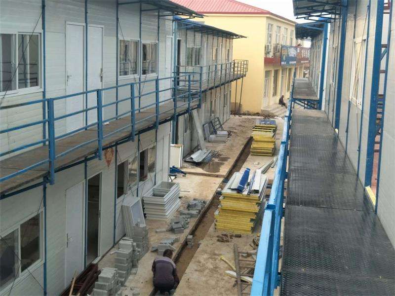 淄博市新型集裝箱房 恒臺縣可折疊打包箱彩鋼房 臨時搭建原始圖片3