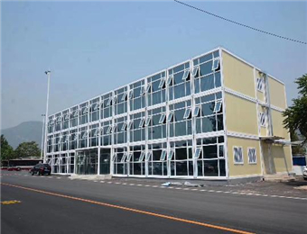 運城芮城多顏色彩鋼房加工巖棉板活動房