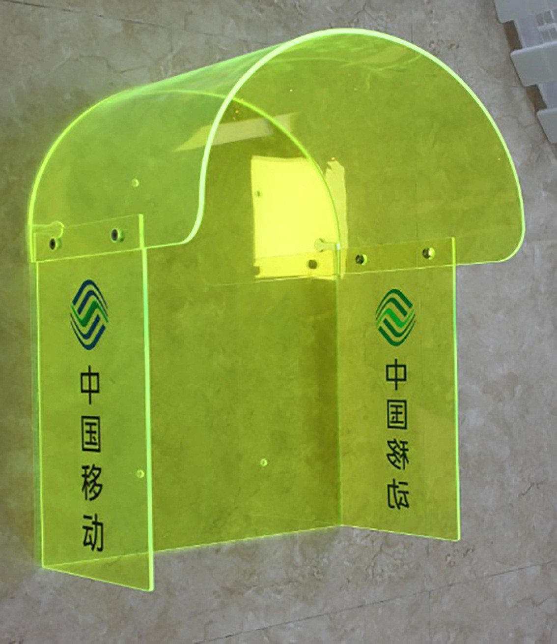 亞克力電話亭 電話防水罩 公共抗噪隔音罩原始圖片2