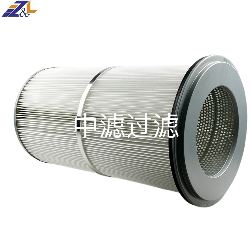 中濾過濾 空分設(shè)備制氧站空氣濾筒 木漿纖維空氣濾筒DH3566