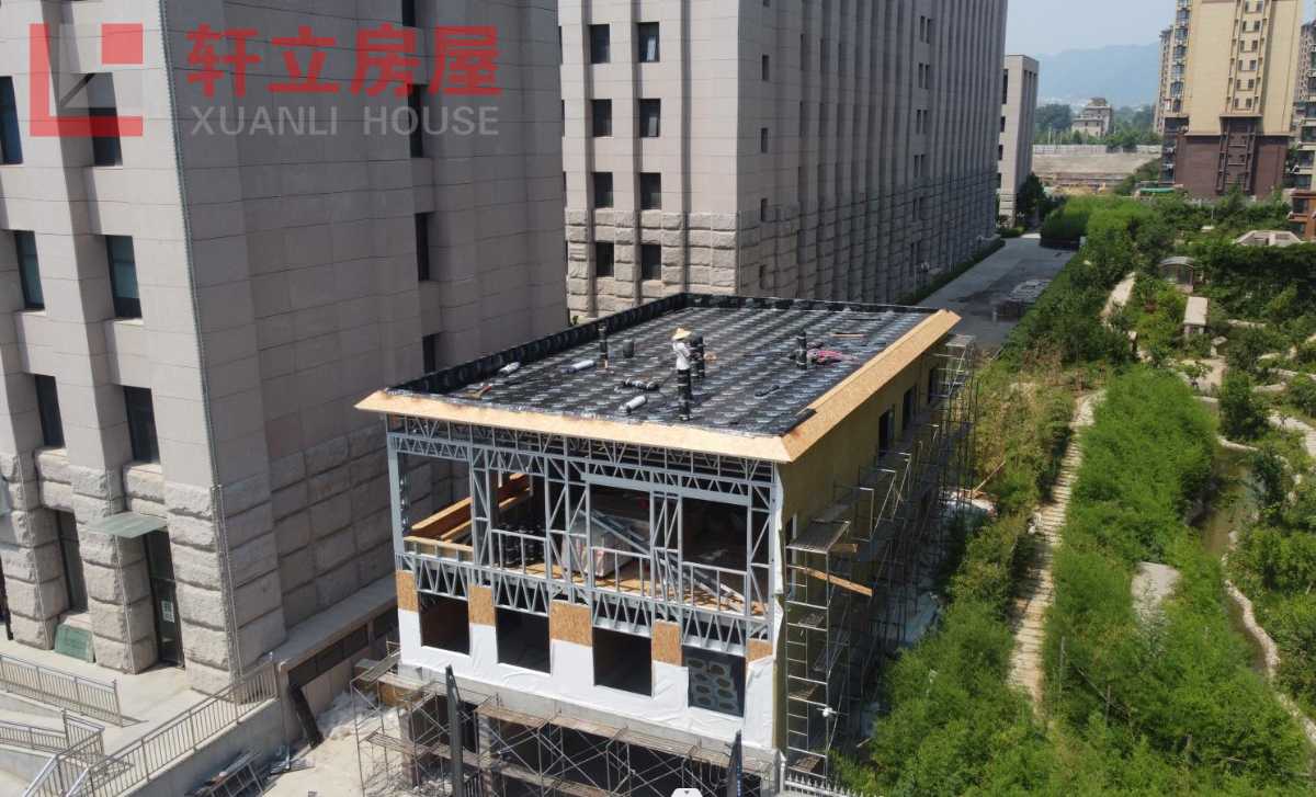 石家莊輕鋼別墅建造企業(yè) 鋼構房屋安全穩(wěn)定抗震防火