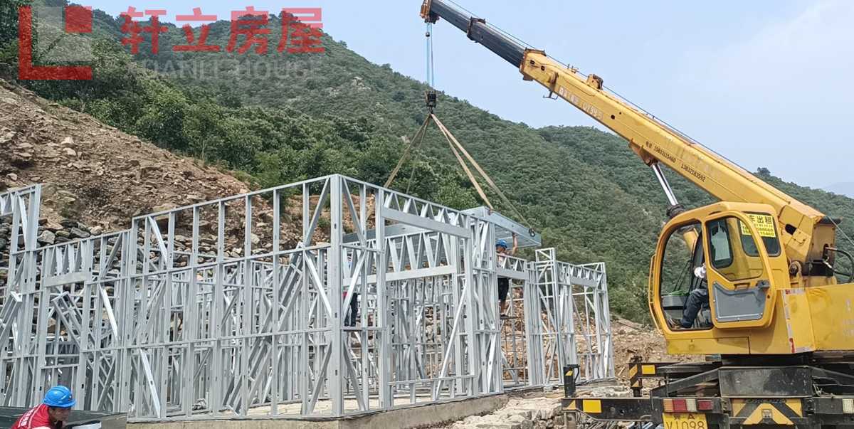 衡水轻钢别墅厂家 河北钢结构住宅结构安全抗震防风