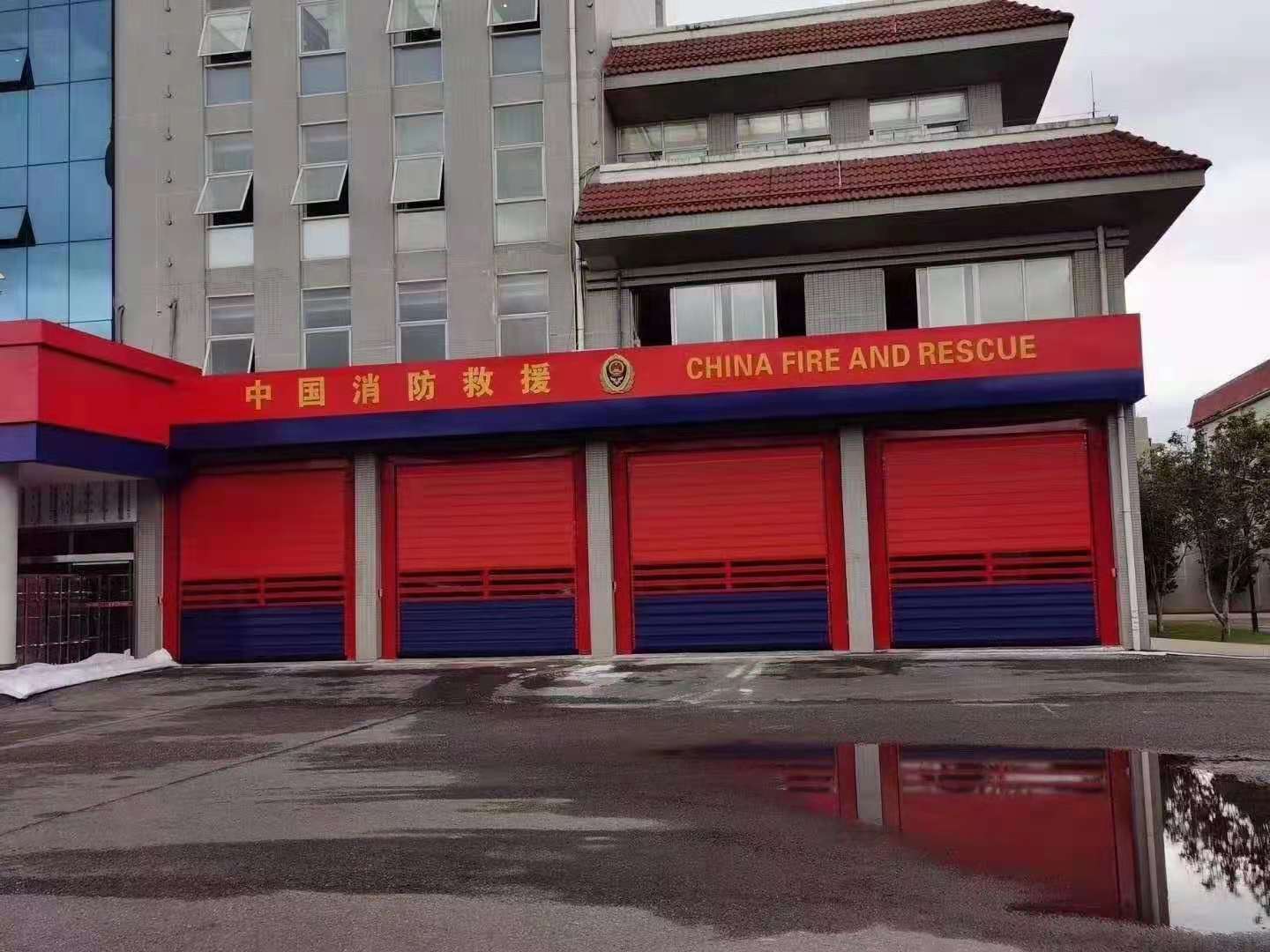 松崗高溫防爆卷簾門 可提供非標尺寸定做安裝服務原始圖片3