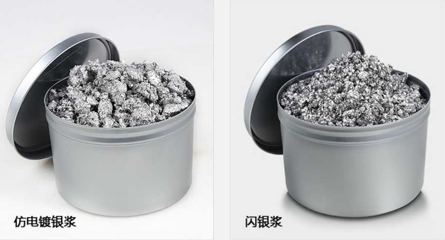 航彩銀漿 閃亮鋁銀漿 水性銀漿 樹脂包覆銀漿 1500目原始圖片3