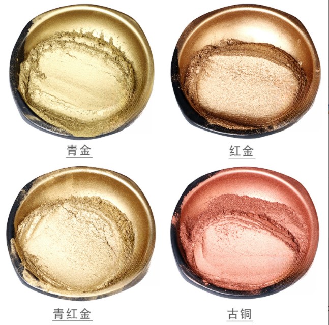 航彩進(jìn)口銅金粉  亮白閃爍銅金粉 1500目