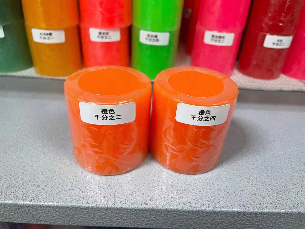 熒光粉紅色蠟燭顏料工藝蠟燭大紅色熒光色粉原始圖片2
