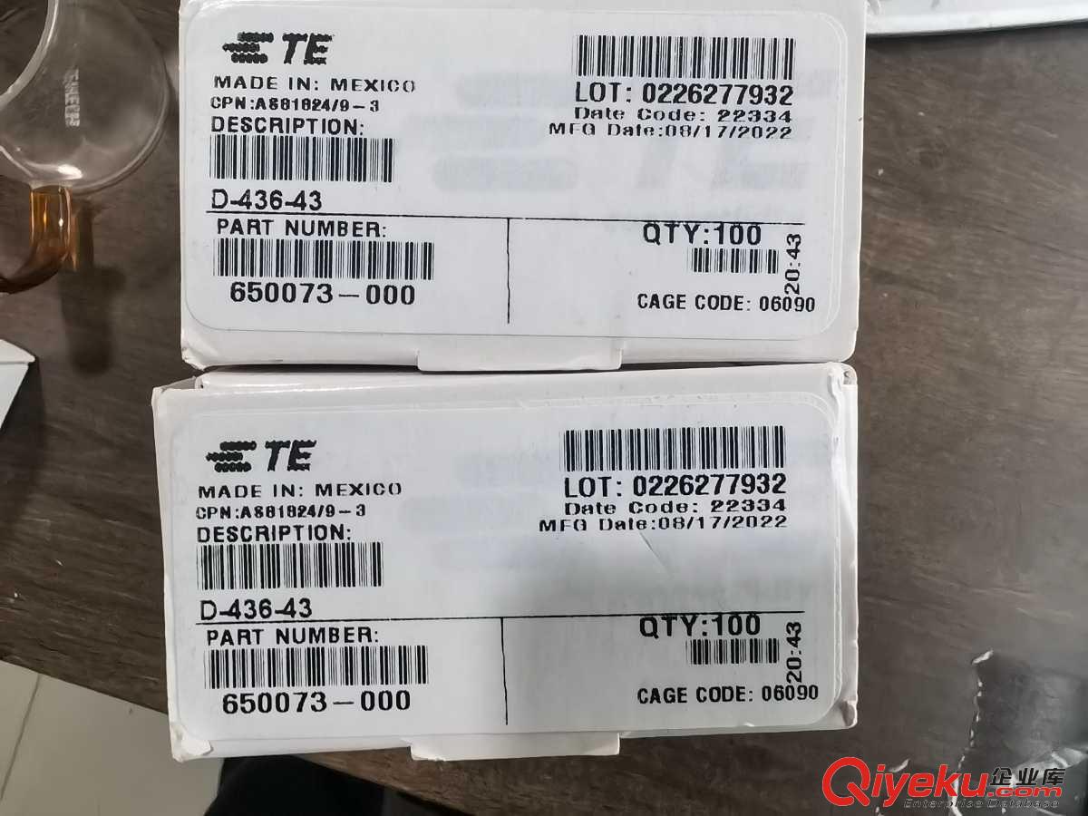 常備庫存  TE端子  D-436-36原始圖片2