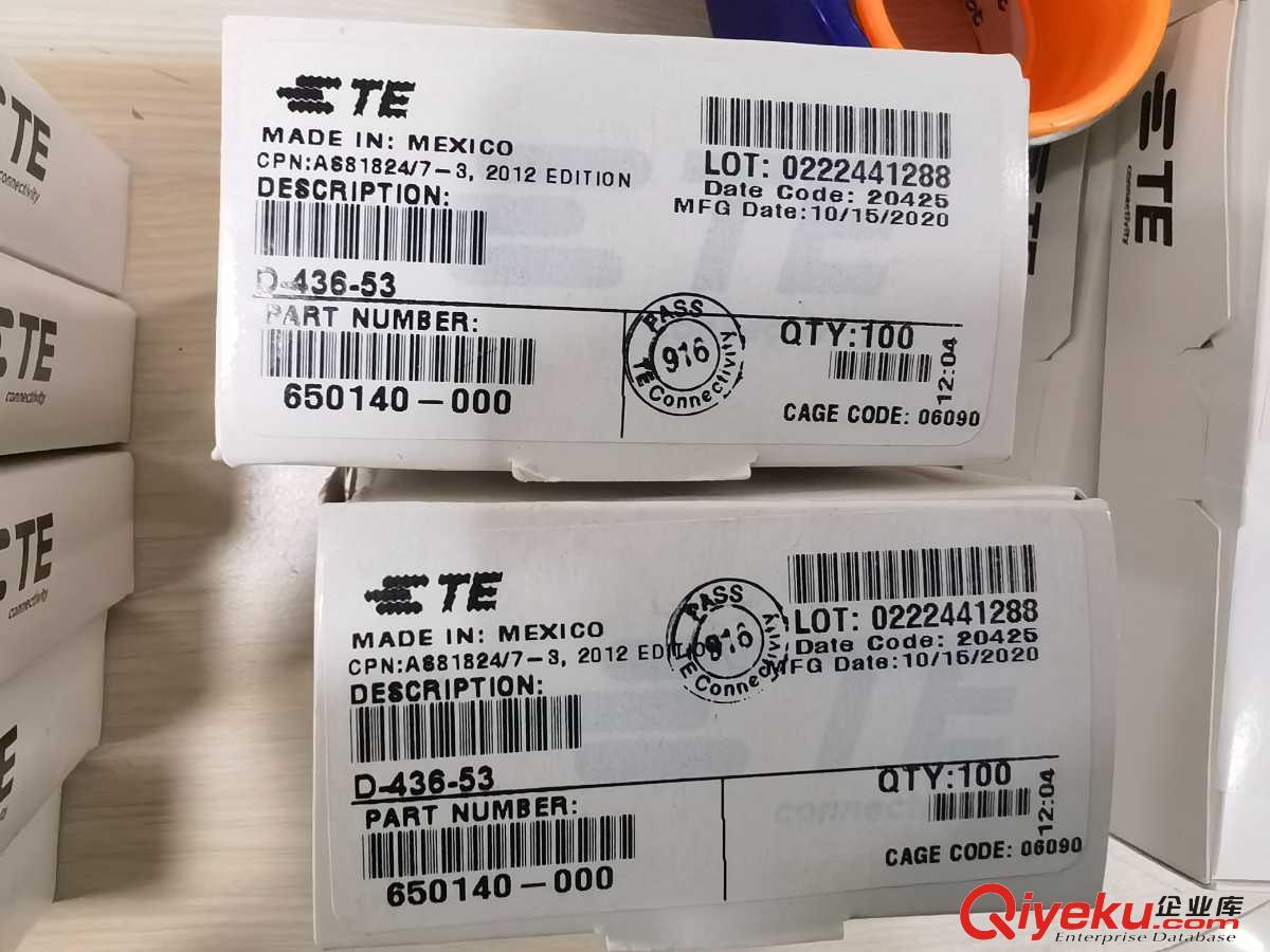 常備庫存  TE端子  D-436-36原始圖片3