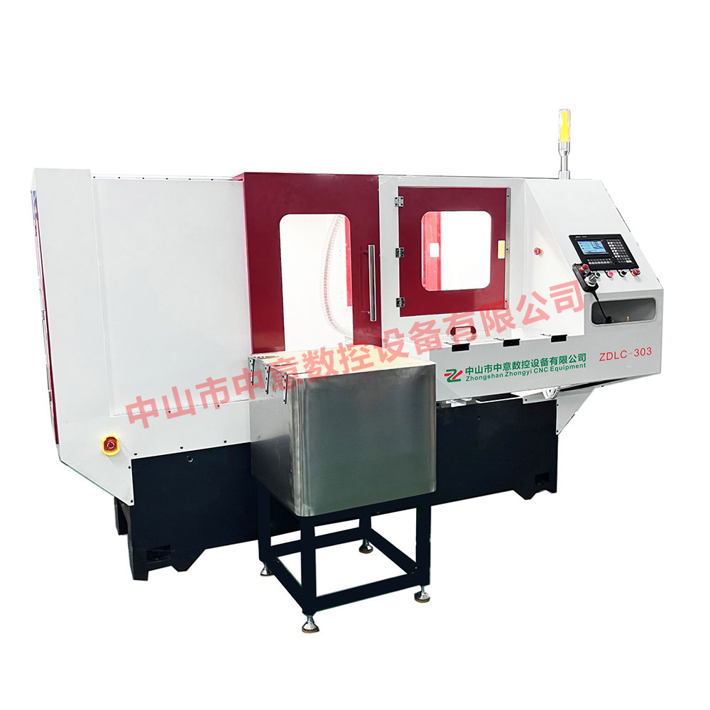 Second generation CNC full-automatic grooving machine for plug