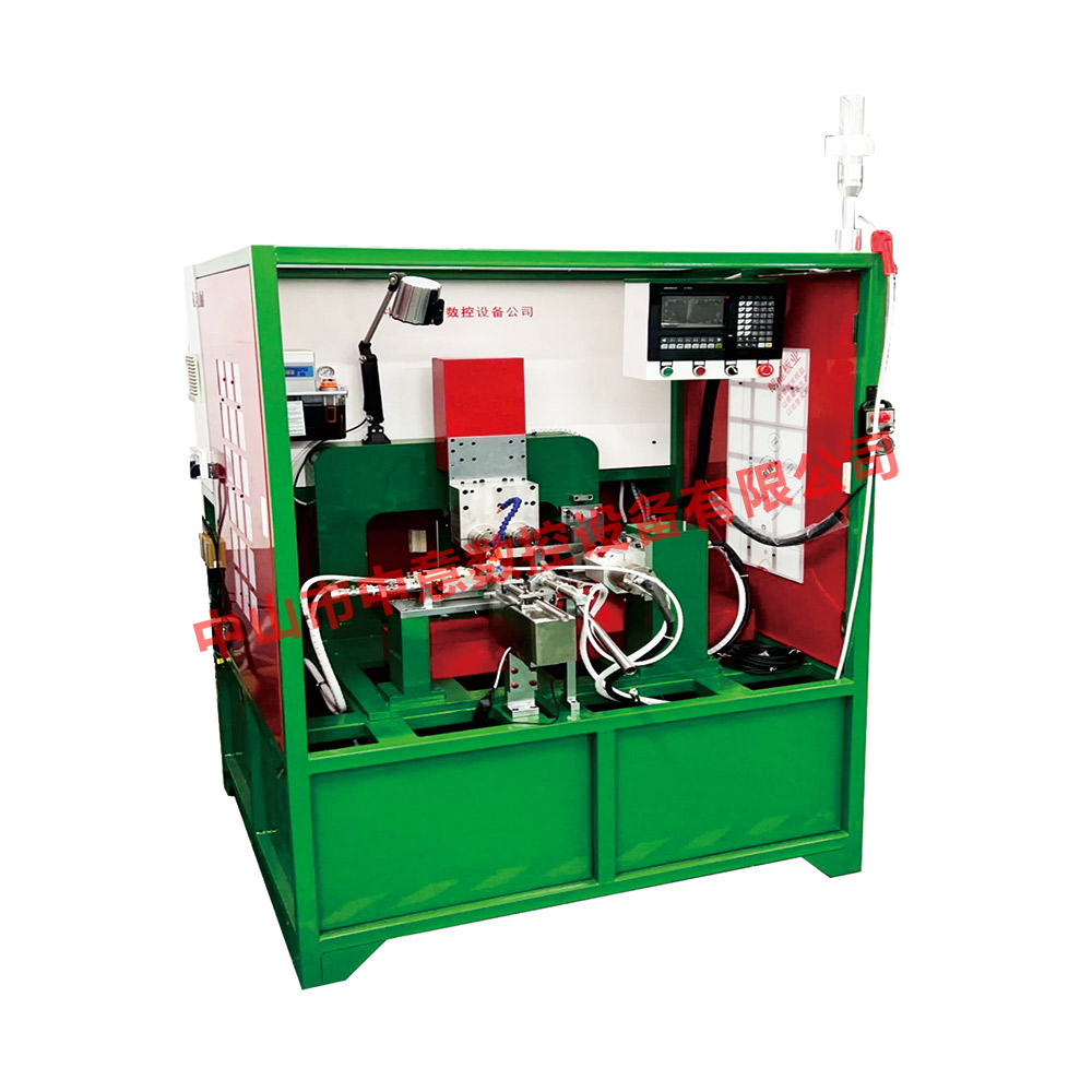 CNC multiple-station machine for plug of padlock