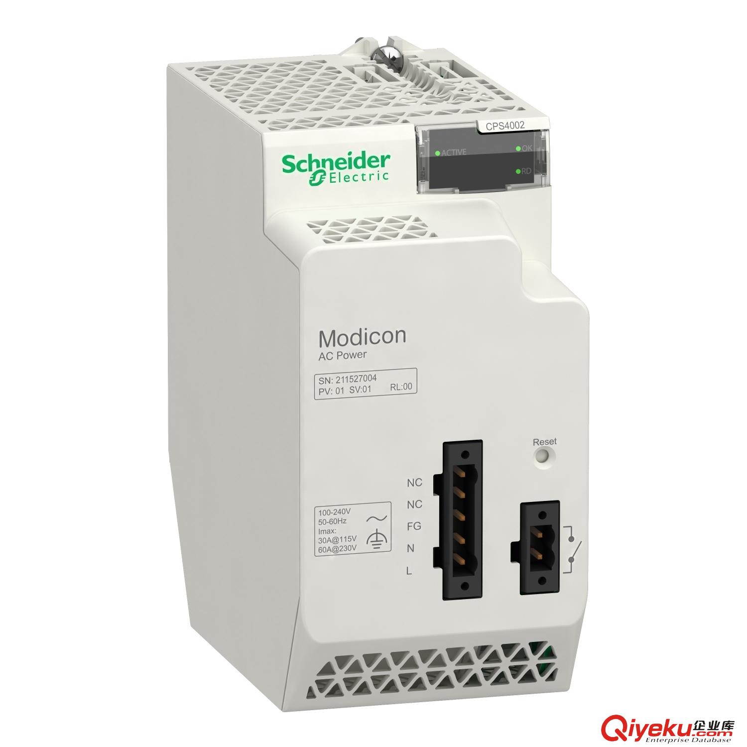 BMXNOC0401	以太網通訊模塊，Modbus TCP 和  EtherNet/IP，10/100M，4個RJ45 Ethernet 口， 支持菊花鏈（環）拓撲結構