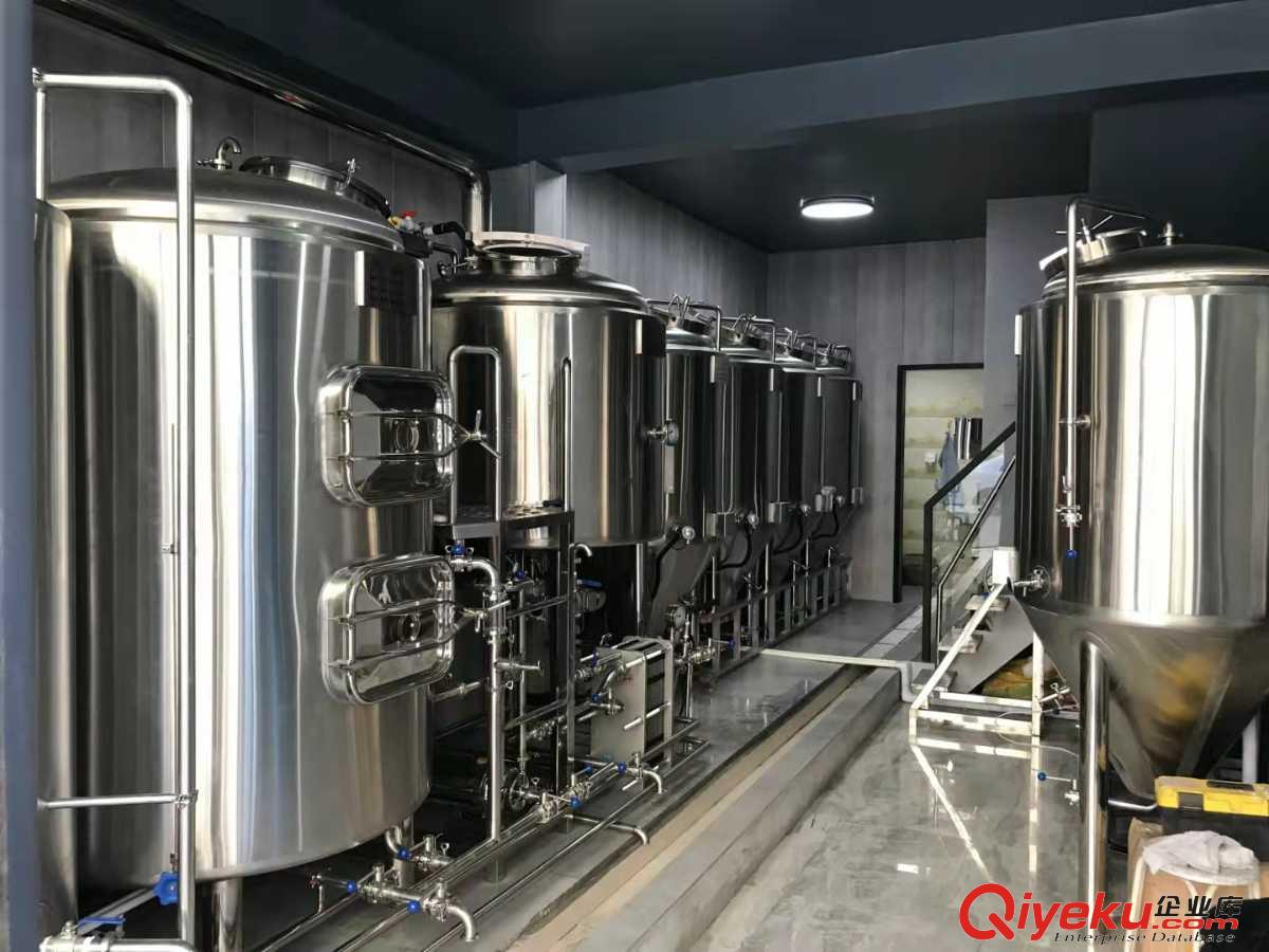 2000升中小型精釀啤酒設備 啤酒廠精釀鮮啤設備定制廠家