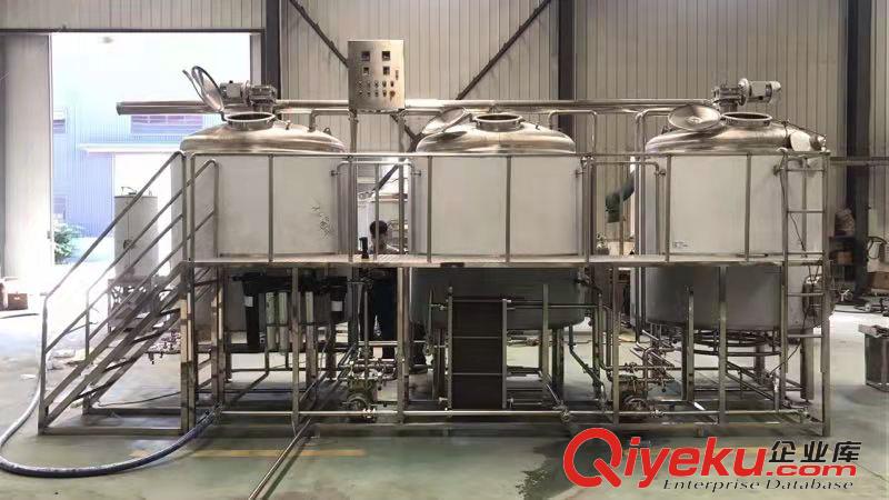 2000升中小型精釀啤酒設備 啤酒廠精釀鮮啤設備定制廠家原始圖片2