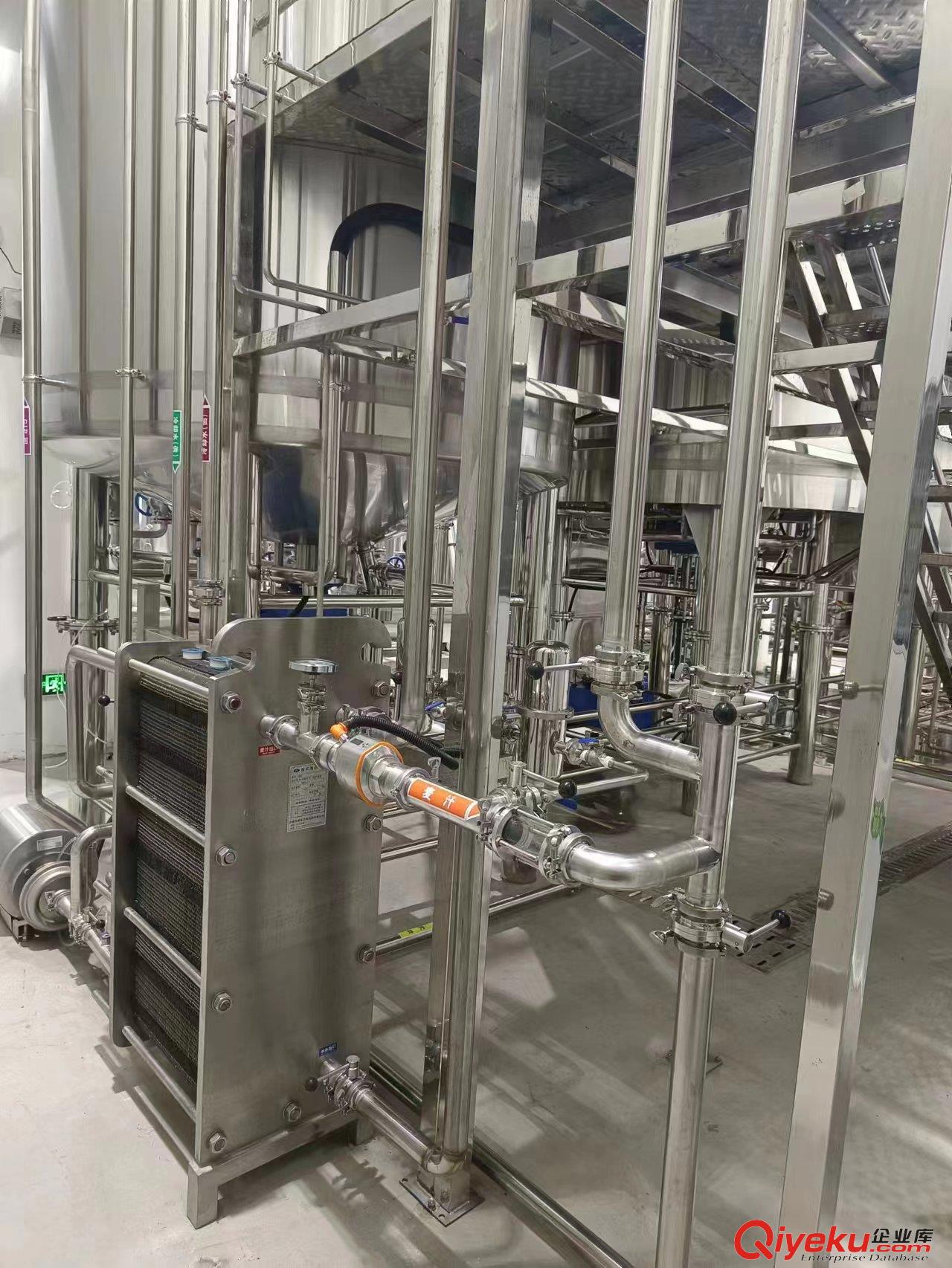 長春年產5000噸精釀啤酒廠釀酒設備原始圖片3